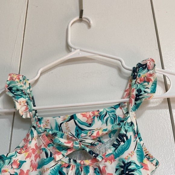 TOMMY BAHAMA Tropical Floral Sleeveless Dress Girls 5T - Picture 10 of 13